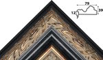 Багет: 9185.NERO.ORO.PAT